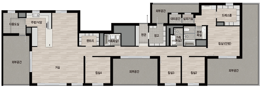 135㎡PH-1 평면도