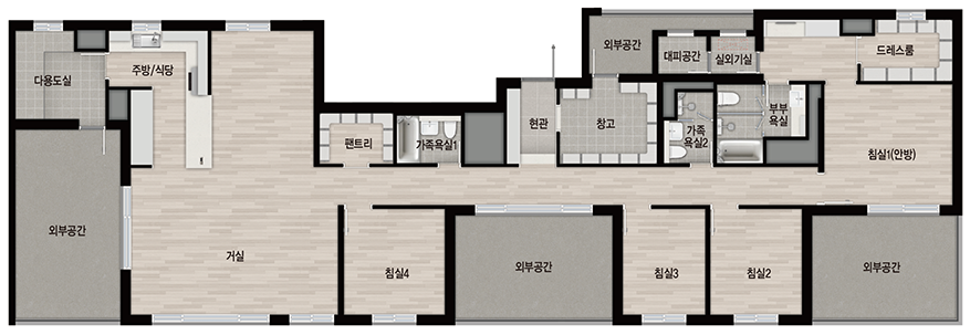 135㎡PH-2 평면도